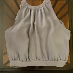 WILFRED Aritzia mauve Elegant Sleeveless Top